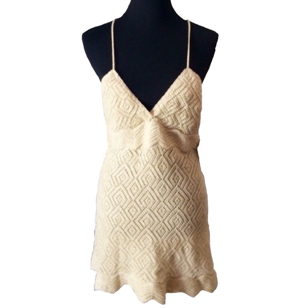 DIANE VON FURSTENBERG knit racerback top